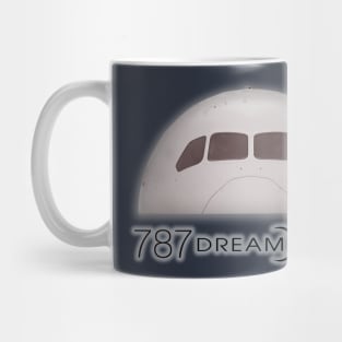 787 front view Mug